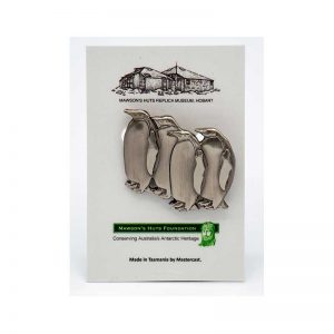 Mawson, Mawson's Huts, Mawson's Huts Foundation, Mawson Shop, Mawson's Huts Foundation Shop, Antarctic Souvenirs, Antarctic Jewellery, Jewellery, Silver Penguin Pin