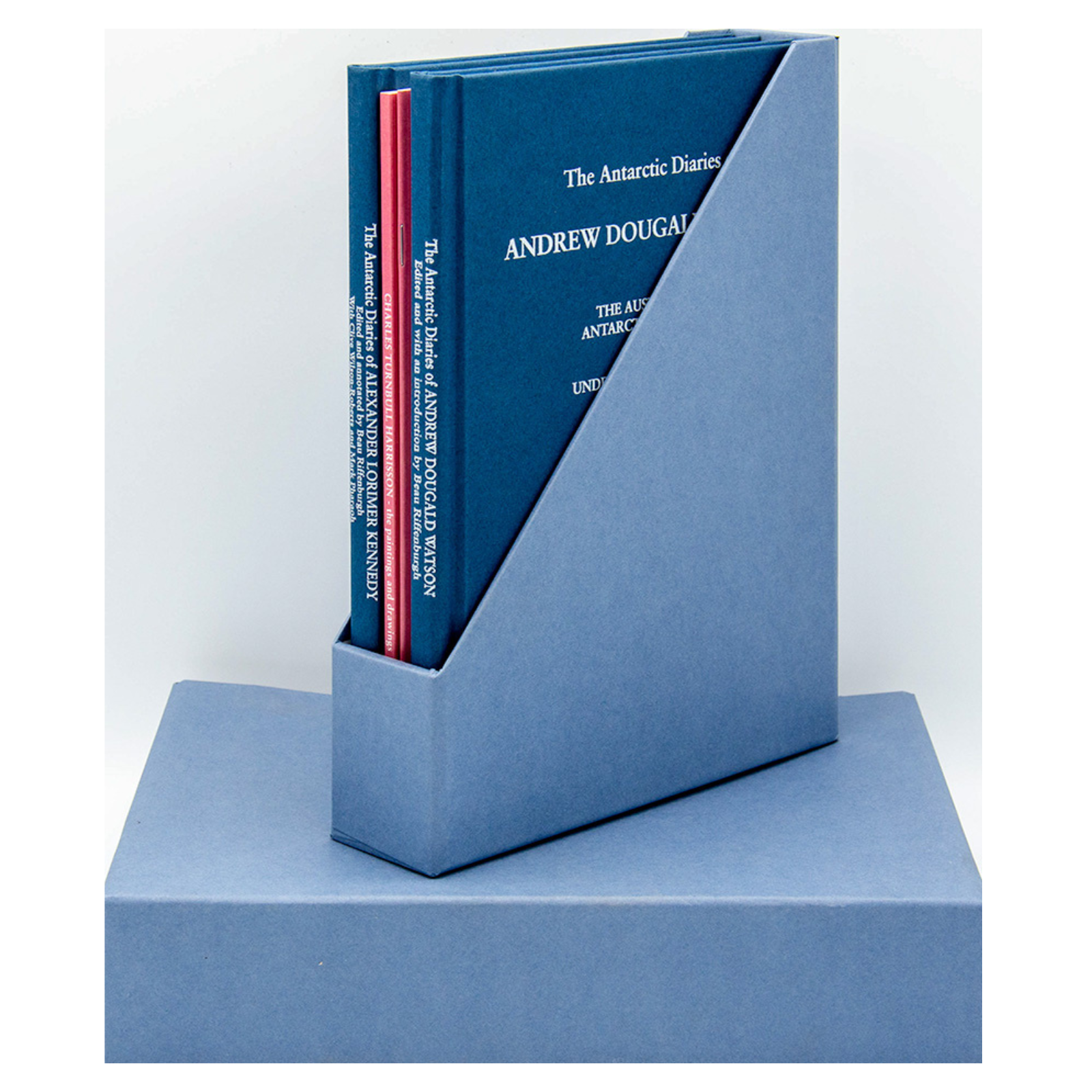 FOLIO OF THREE DIARIES - HARRISSON, KENNEDY & WATSON