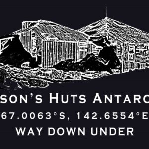 Huts Dark Blue - T-Shirt - S [Sz:SMALL]